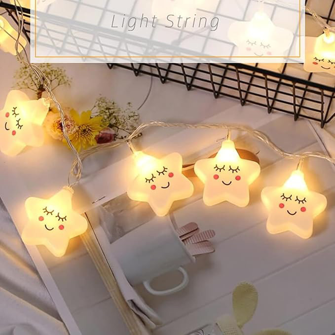 ریسه ال ای دی مدل ستاره خندان کد 1STAR-L طول 2 متر