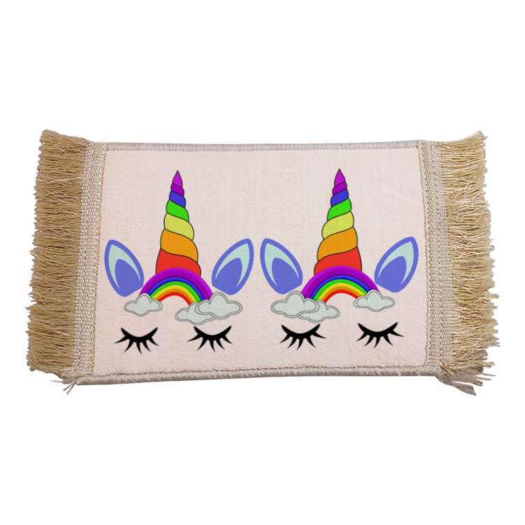 فرش ماشینی دیوارکوب مدل یونیکورن کد 81