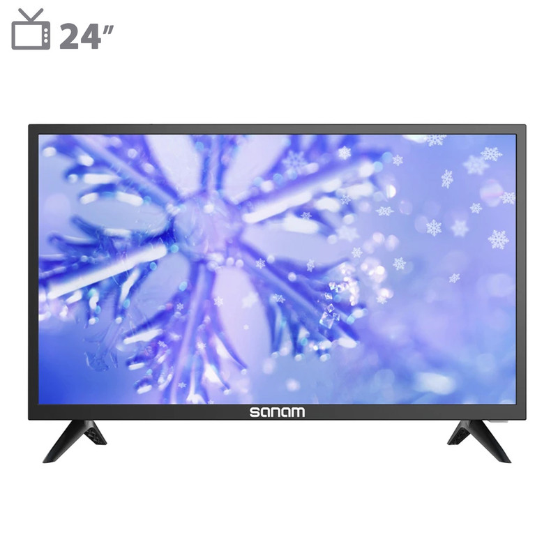 تلویزیون ال ای دی صنام مدل SLE-24M114 سایز 24 اینچ