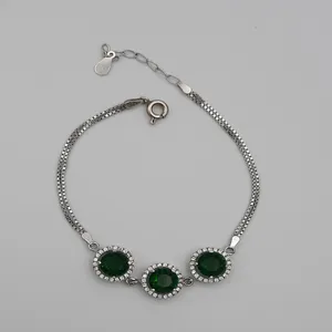 دستبند نقره زنانه کد 2620