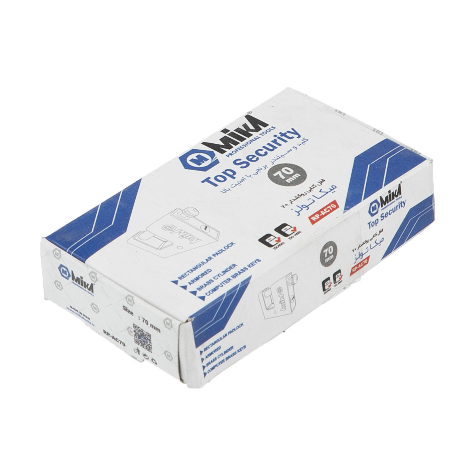 قفل کتابی ابزار میکا مدل RP-0AC70 قفل کتابی ابزار میکا مدل RP-0AC70