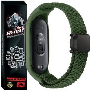 بند راینو مدل Braid Magnet مناسب برای ساعت هوشمند شیائومی Mi Band 3/4/5/6/7 12mm