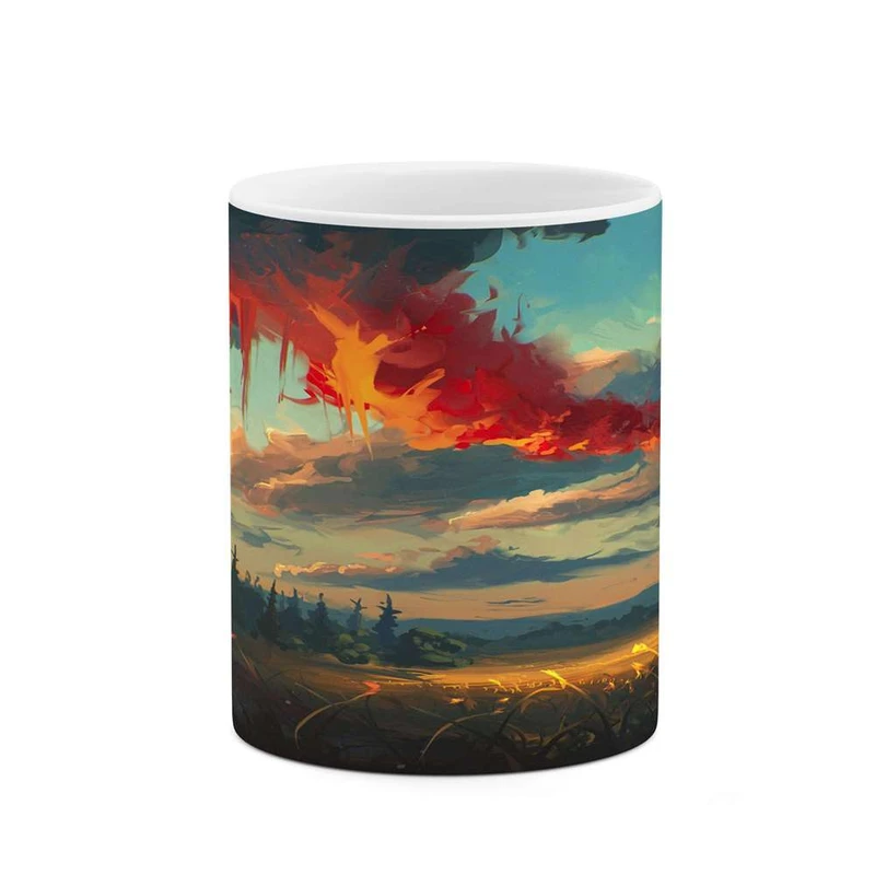 ماگ کاکتی مدل نقاشی کد mgh13583