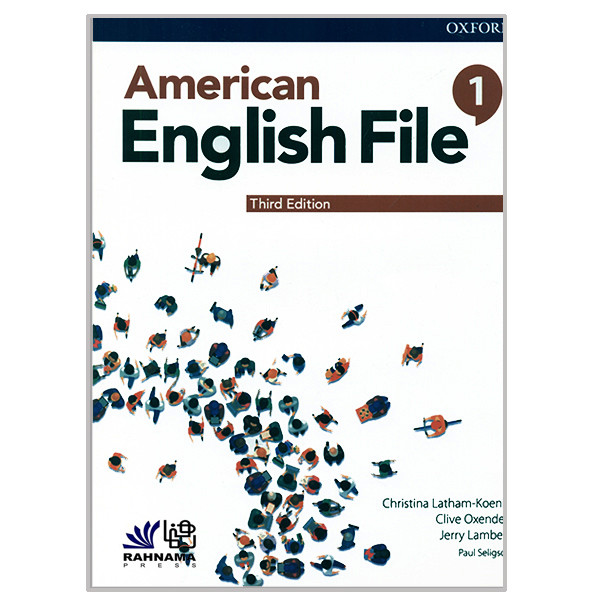 کتاب  American English file 1 third edition اثر جمعی از نویسندگان انتشارات رهنما دو جلدی