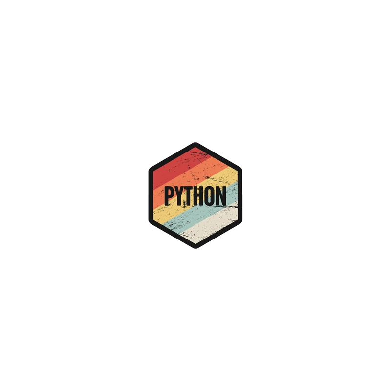 استیکر تزئینی موبایل و تبلت لولو مدل PYTHON برنامه نویسی کد 280