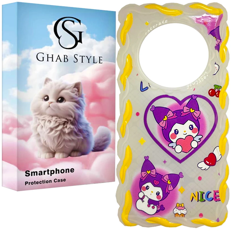 کاور قاب استایل مدل موجدار فانتزی مناسب برای گوشی موبایل شیائومی Redmi 14C 4G / 14C 5G / 14R / A3 Pro / A4 / Poco C75