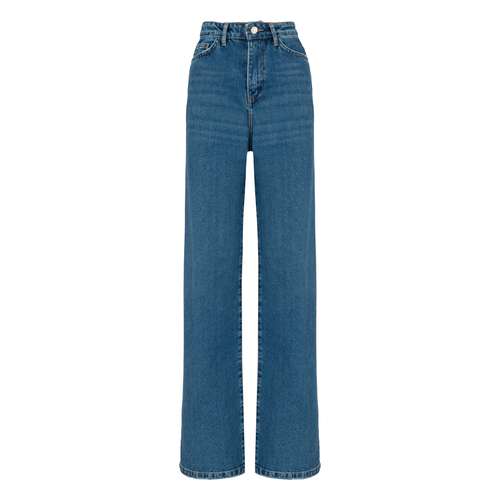 شلوار جین زنانه سرژه مدل 221163 رنگ آبی