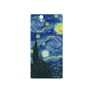 MAHOOT The Starry Night of van Gogh Cover Sticker for Sony Xperia Z