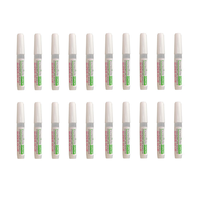 چسب قطره ای آلفا مدل BAST حجم 3 میلی لیتر بسته 20 عددی