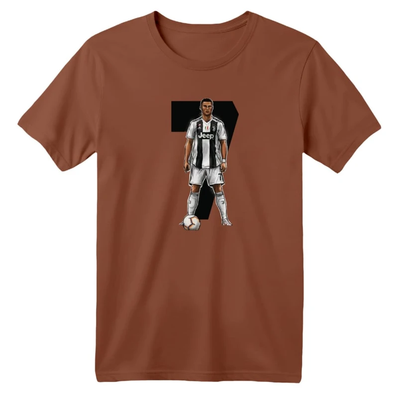 تی شرت آستین کوتاه بچگانه مدل رونالدو کد 9