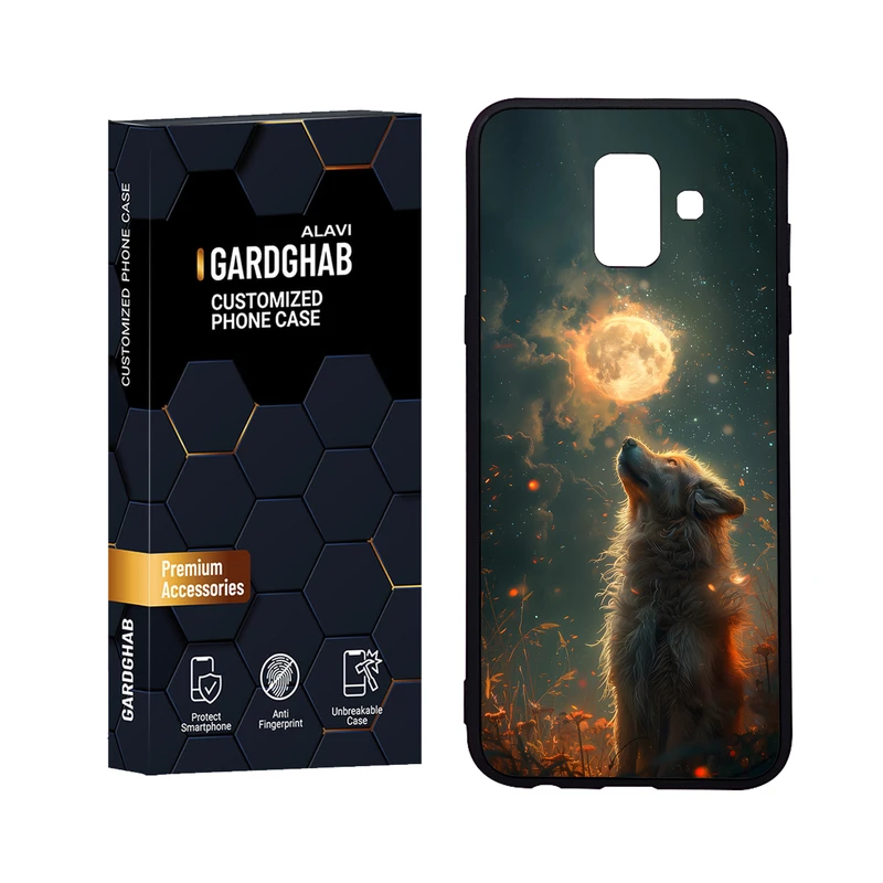 کاور گارد قاب علوی مدل Glass مناسب برای گوشی موبایل سامسونگ Galaxy A6