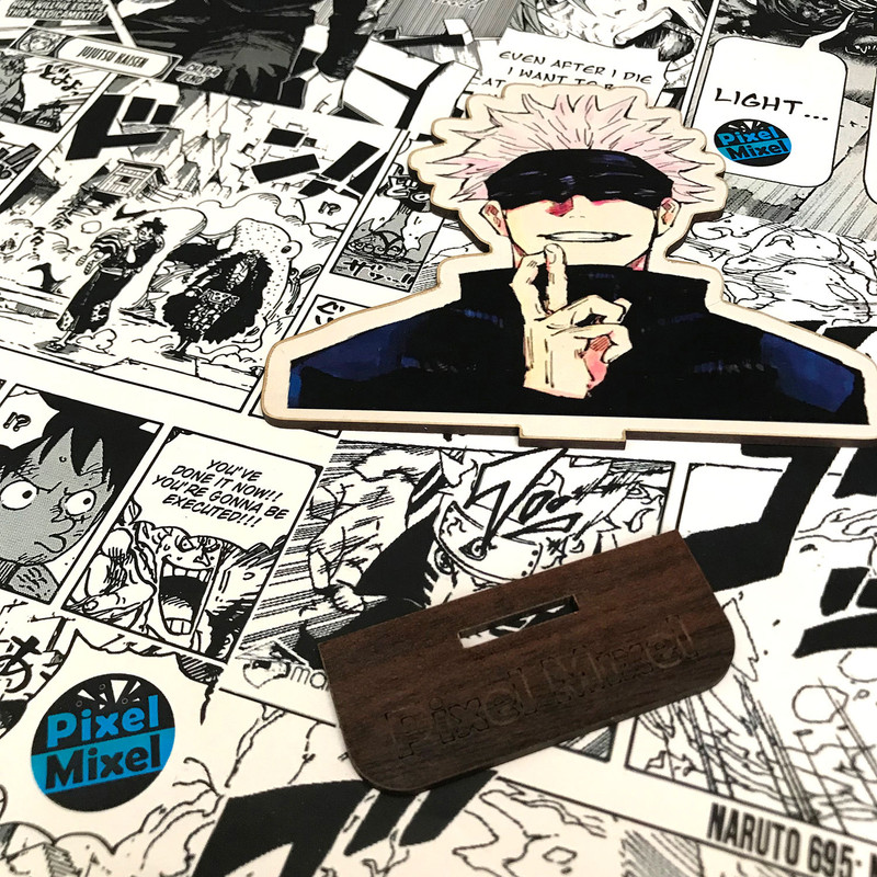 استند رومیزی پیکسل میکسل مدل انیمه jujutsu kaisen fingers