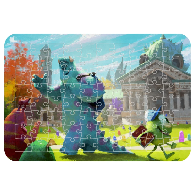 پازل 54 تکه مدل CHB1730 طرح انیمیشن کارخانه هیولا ها