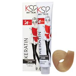 رنگ مو کی اس دی شماره 12.59 حجم 100 میلی لیتر رنگ شامپايني