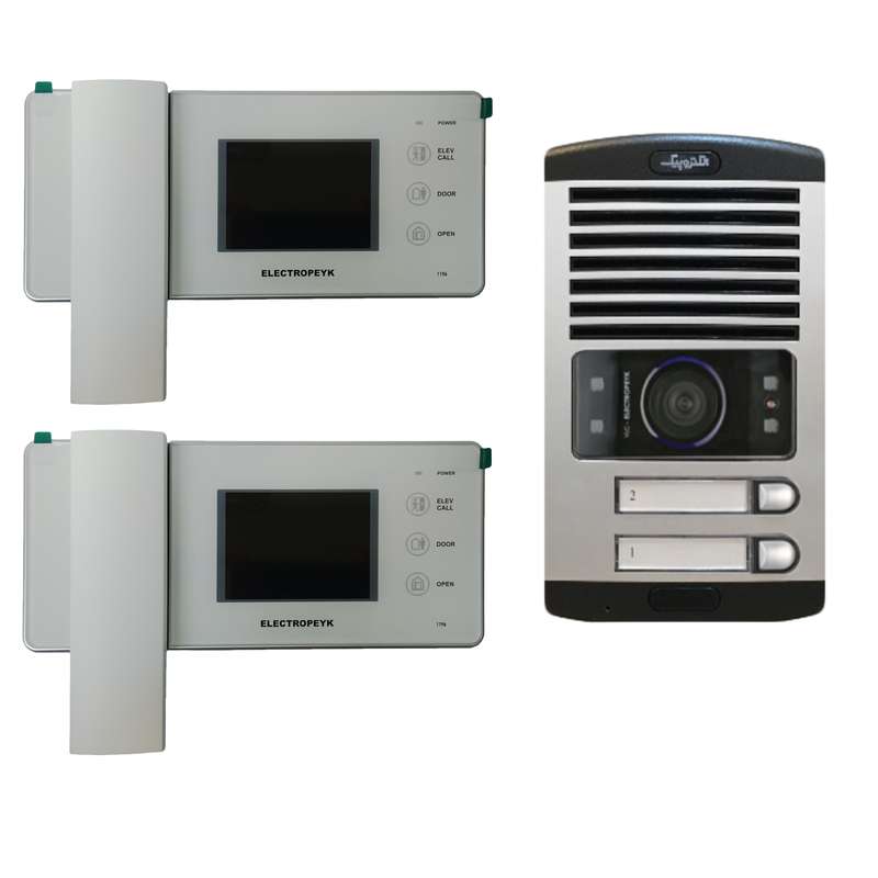 دربازکن تصویری الکتروپیک مدل 1196 کد 1016 مجموعه 3 عددی