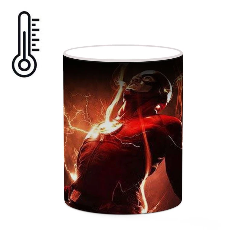 ماگ حرارتی کاکتی مدل فلش The Flash کد mgh40127