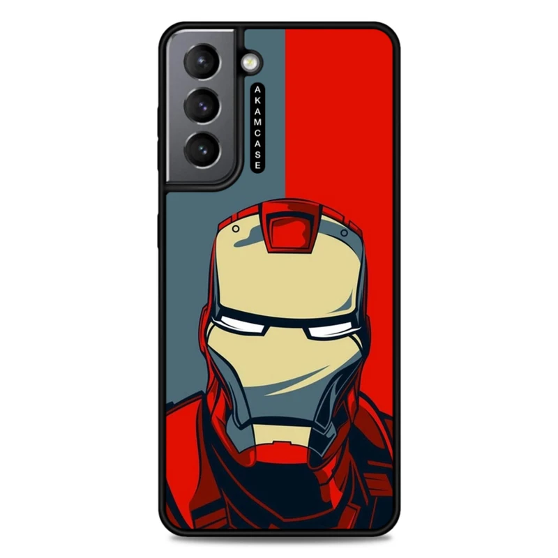 کاور آکام مدل AMC-WSGS21-IRON MAN6 مناسب برای گوشی موبایل سامسونگ Galaxy S21
