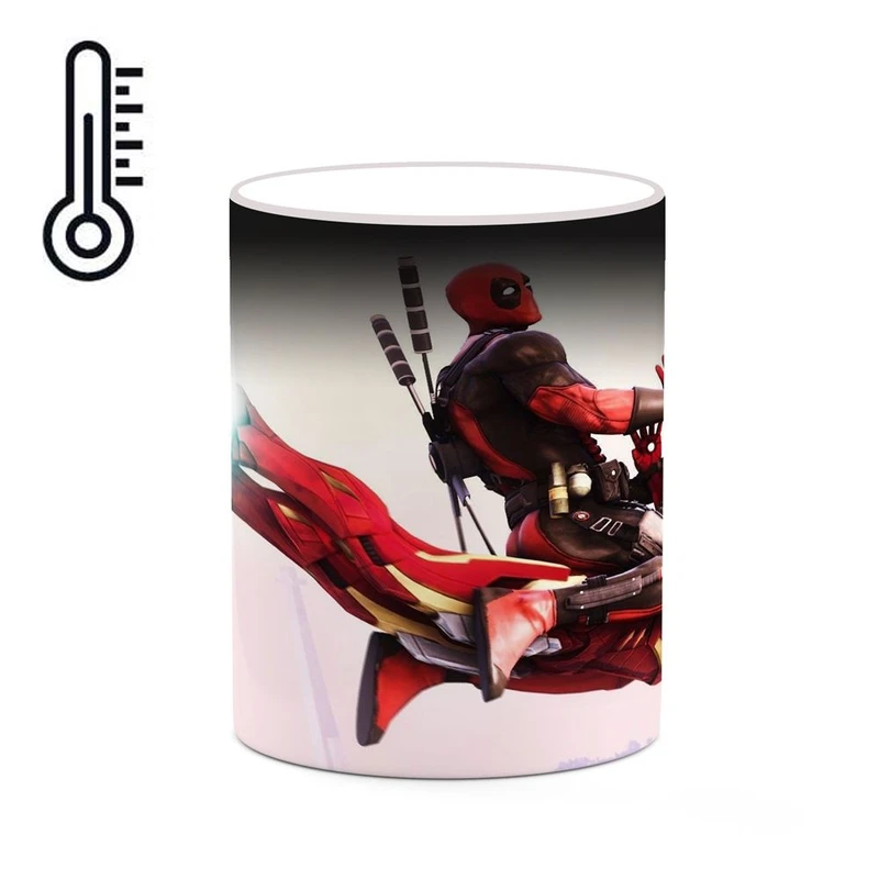 ماگ حرارتی کاکتی مدل ددپول Deadpool کد mgh38390