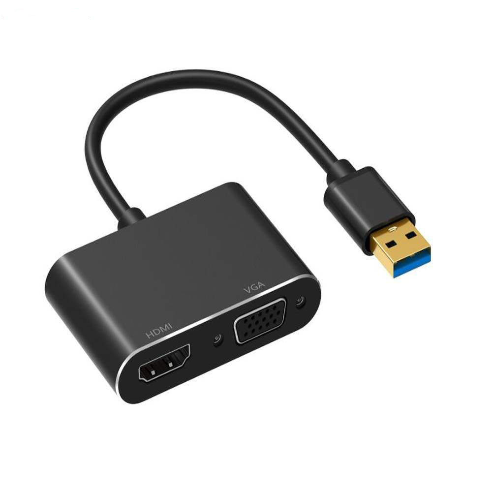 مبدل USB 3.0 به HDMI / VGA مدل 2021