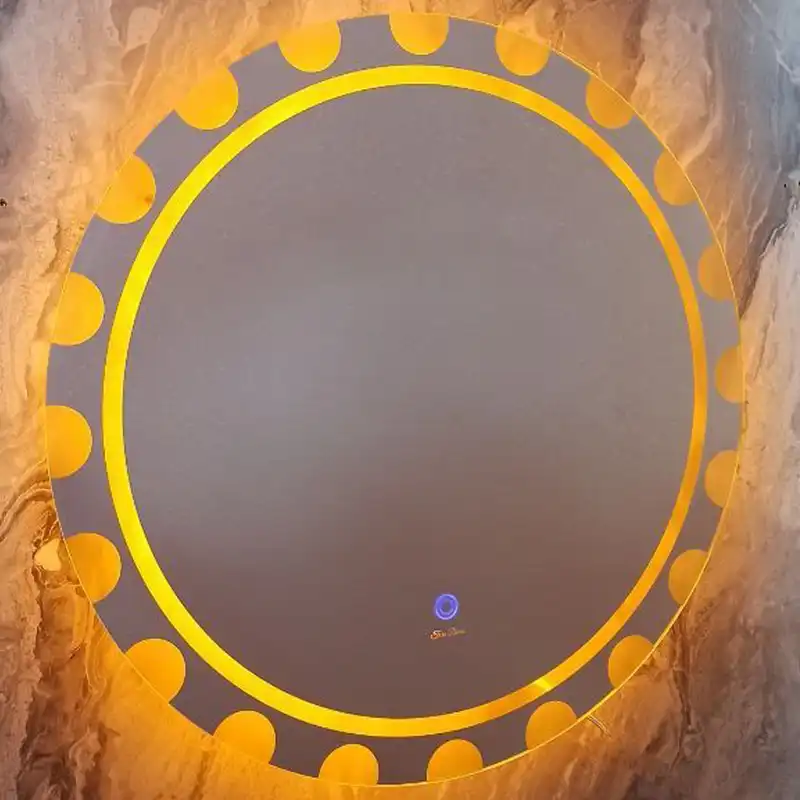 آینه سرویس بهداشتی تارادکور مدل لمسی قطر 50 کد tc176