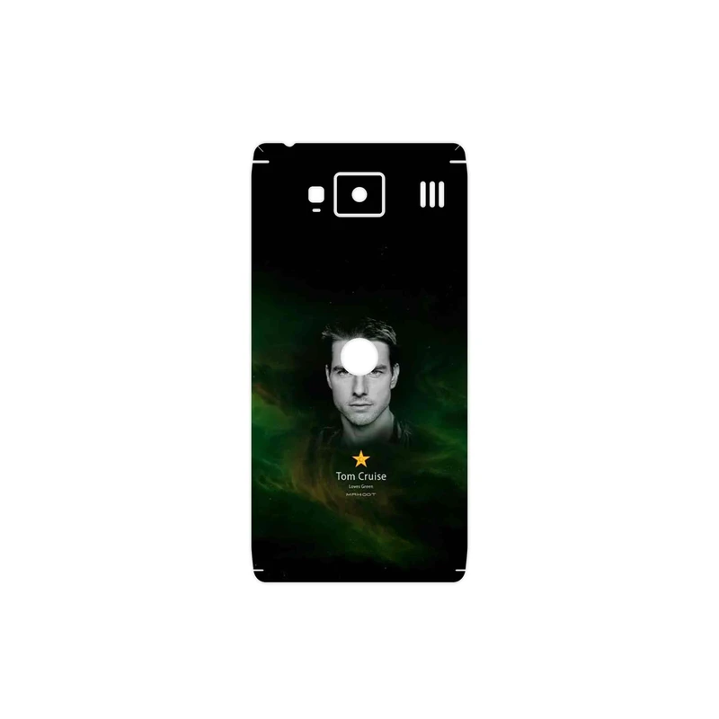 برچسب پوششی ماهوت مدل Tom Cruise مناسب برای گوشی موبایل موتورولا Droid Razr HD