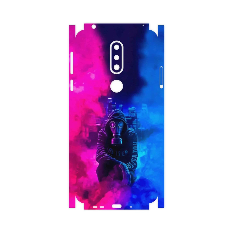 برچسب پوششی ماهوت مدل Smoke Rainbow Digital Art 2-FullSkin مناسب برای گوشی موبایل نوکیا 7.1