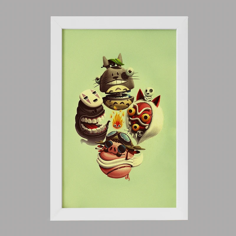 تابلو خندالو مدل انیمه کد F135