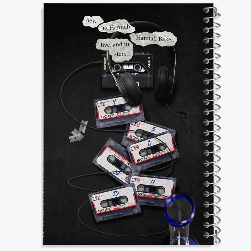 دفتر مشق 100 برگ خندالو طرح 13دلیل برای اینکه Reasons Why13 کد 20344