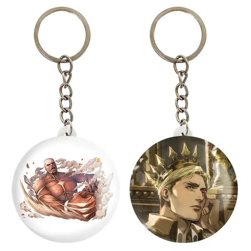 جاکلیدی خندالو مدل تایتان انیمه اتک آن تایتان کد 1853218524 مجموعه 2 عددی