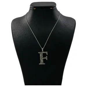 گردنبند نقره زنانه دلی جم طرح F کد D 225