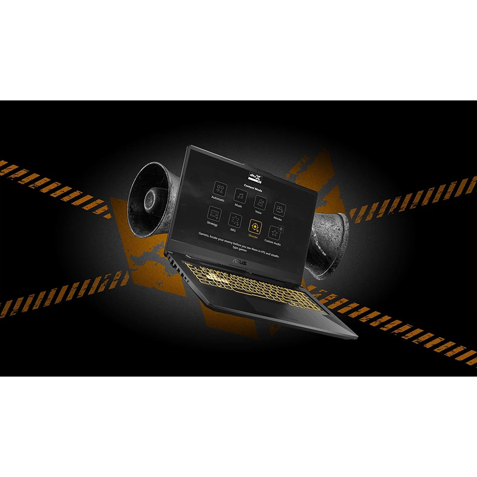 لپ تاپ 17.3 اینچی ایسوس مدل TUF Gaming F17 FX706HM-HX100 لپ تاپ 17.3 اینچی ایسوس مدل TUF Gaming F17 FX706HM-HX100