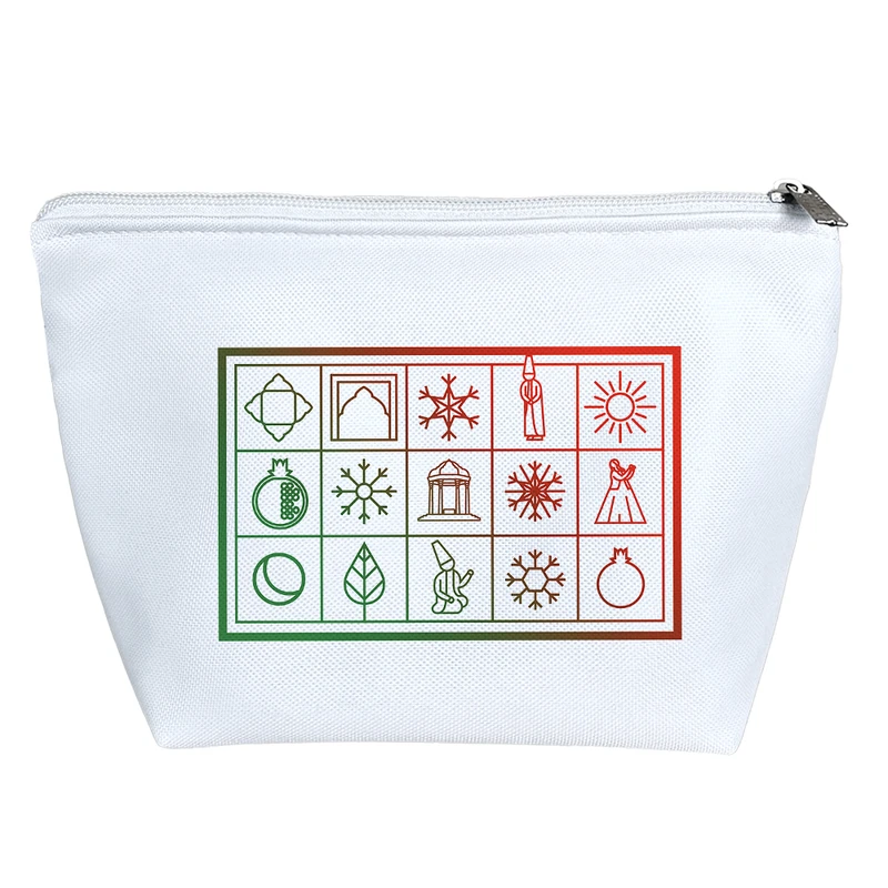 کیف لوازم آرایش دخترانه خندالو مدل شب یلدا کد 10834