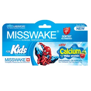 Misswake Spiderman Apple Toothpaste For Kids 50ml