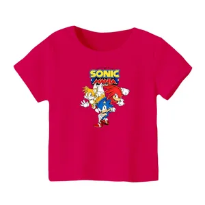 تی شرت آستین کوتاه بچگانه مدل سونیک کد 3