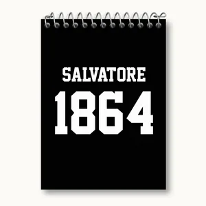 دفتر یادداشت 50 برگ خندالو مدل خاطرات یک خون آشام The Vampire Diaries کد 20243