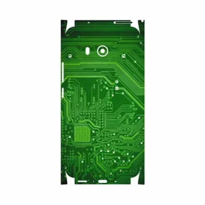 MAHOOT Green Printed Circuit Board-FullSkin Cover Sticker for HTC U11