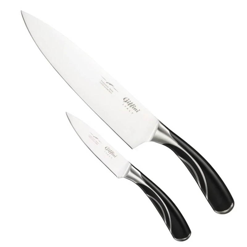 چاقو اشپزخانه جی فی نی مدل Q09 مجموعه 2 عددی 