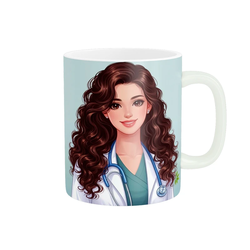 ماگ پادآفرین مدل روز پرستار مبارک کد p1752