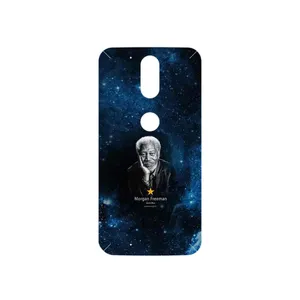 MAHOOT Morgan Freeman Cover Sticker for Motorola Moto G4