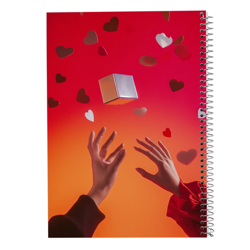 دفتر نقاشی 50 برگ مدوپد مدل عاشقانه love کد DF14290