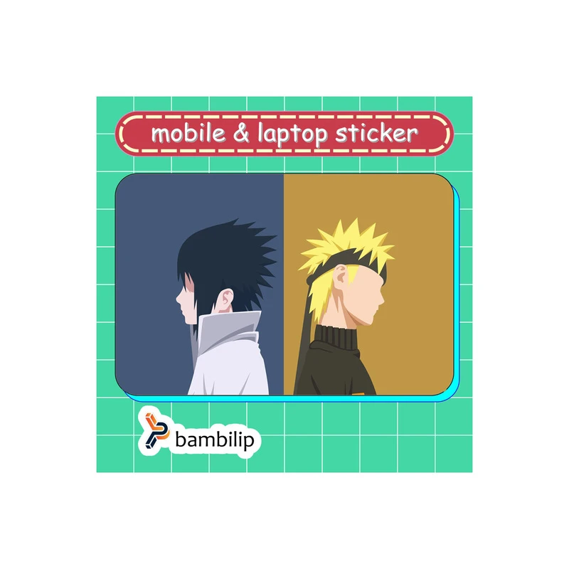 استیکر بامبیلیپ مدل کارت عابر طرح انیمه ناروتو کد 7719356