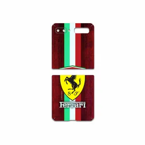 MAHOOT Ferrari Cover Sticker for Samsung Galaxy Z Flip