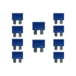 فیوز خودرو 15 آمپر مدل M10 بسته 10 عددی