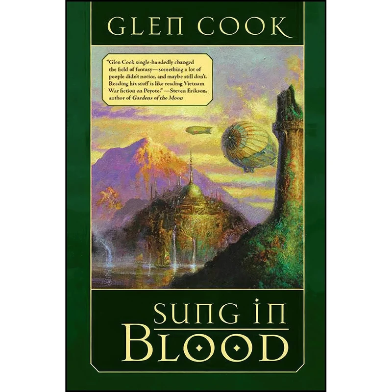 کتاب Sung in Blood اثر Glen Cook انتشارات Night Shade