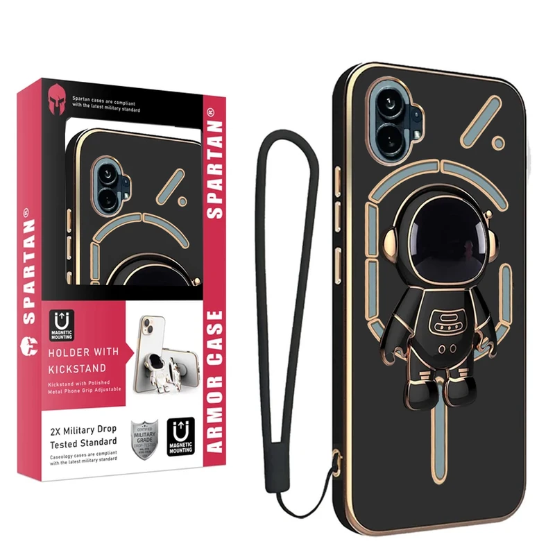 کاور اسپارتان مدل Astronaut Strap مناسب برای گوشی موبایل ناتینگ فون Nothing Phone 2 به همراه بند