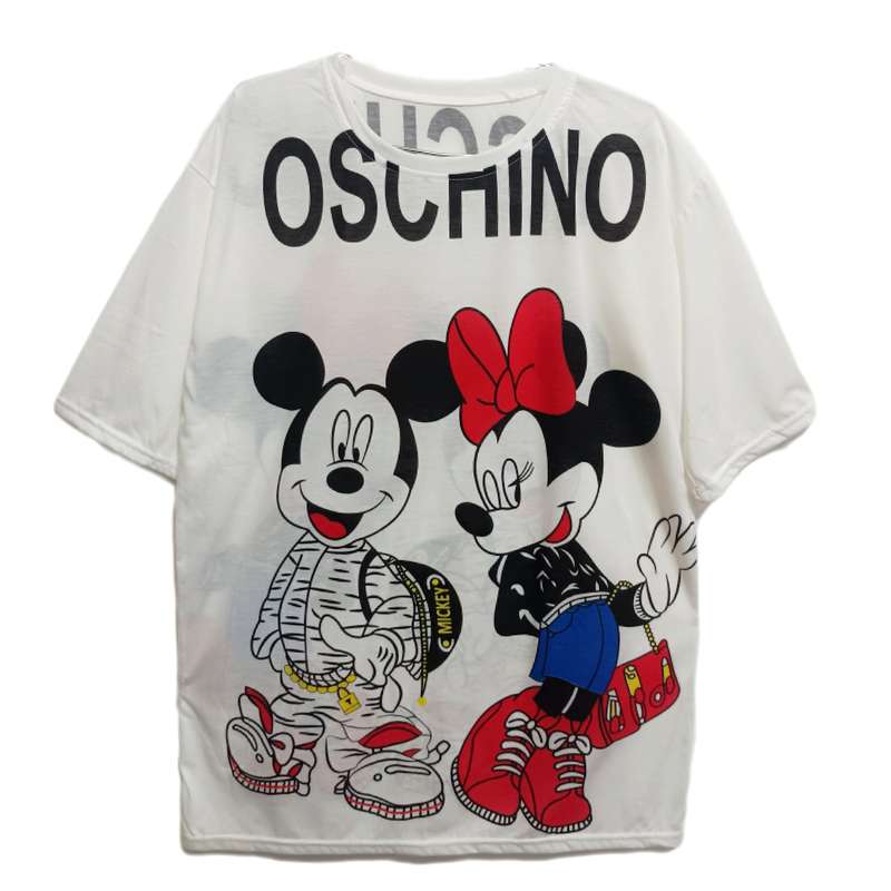 تی شرت آستین کوتاه دخترانه مدل میکیموس