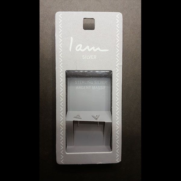 گوشواره نقره زنانه آی ام مدل AL1103 -  - 3