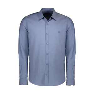 پیراهن آستین بلند مردانه دیورسو مدل شانلی رنگ آبی