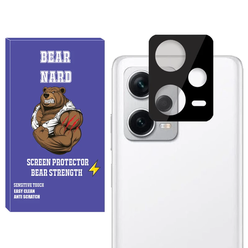 محافظ لنز دوربین برنارد مدل 3D-BR مناسب برای گوشی موبایل شیائومی Redmi Note 12 Pro Plus 5G