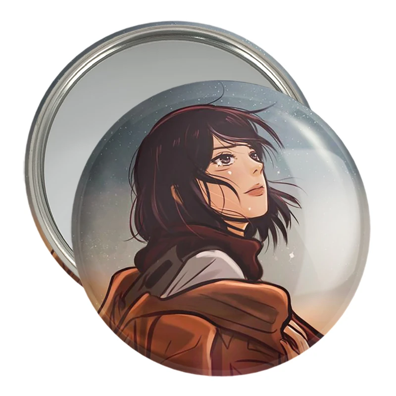 آینه جیبی خندالو مدل میکاسا اکرمن انیمه اتک آن تایتان Attack on Titan  کد 18529